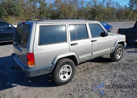 2001 Jeep Cherokee Sport из США, поврежденный, VIN 1J4FF48S21L599256